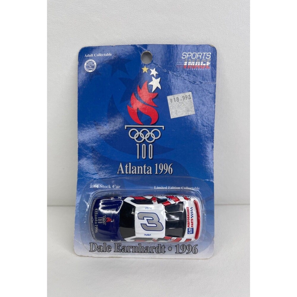 Action Sports Image Atlanta 1996 Dale Earnhardt #3 Olympic 1/64 Die Cast Car NIB